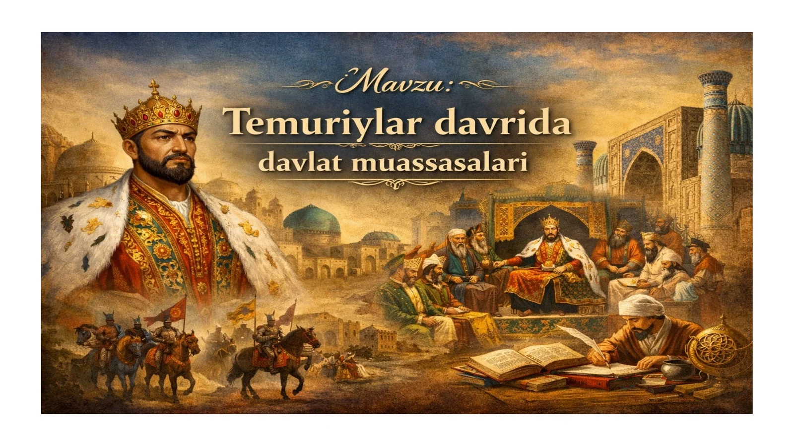 Temuriylar davlati boshqaruv tizimi