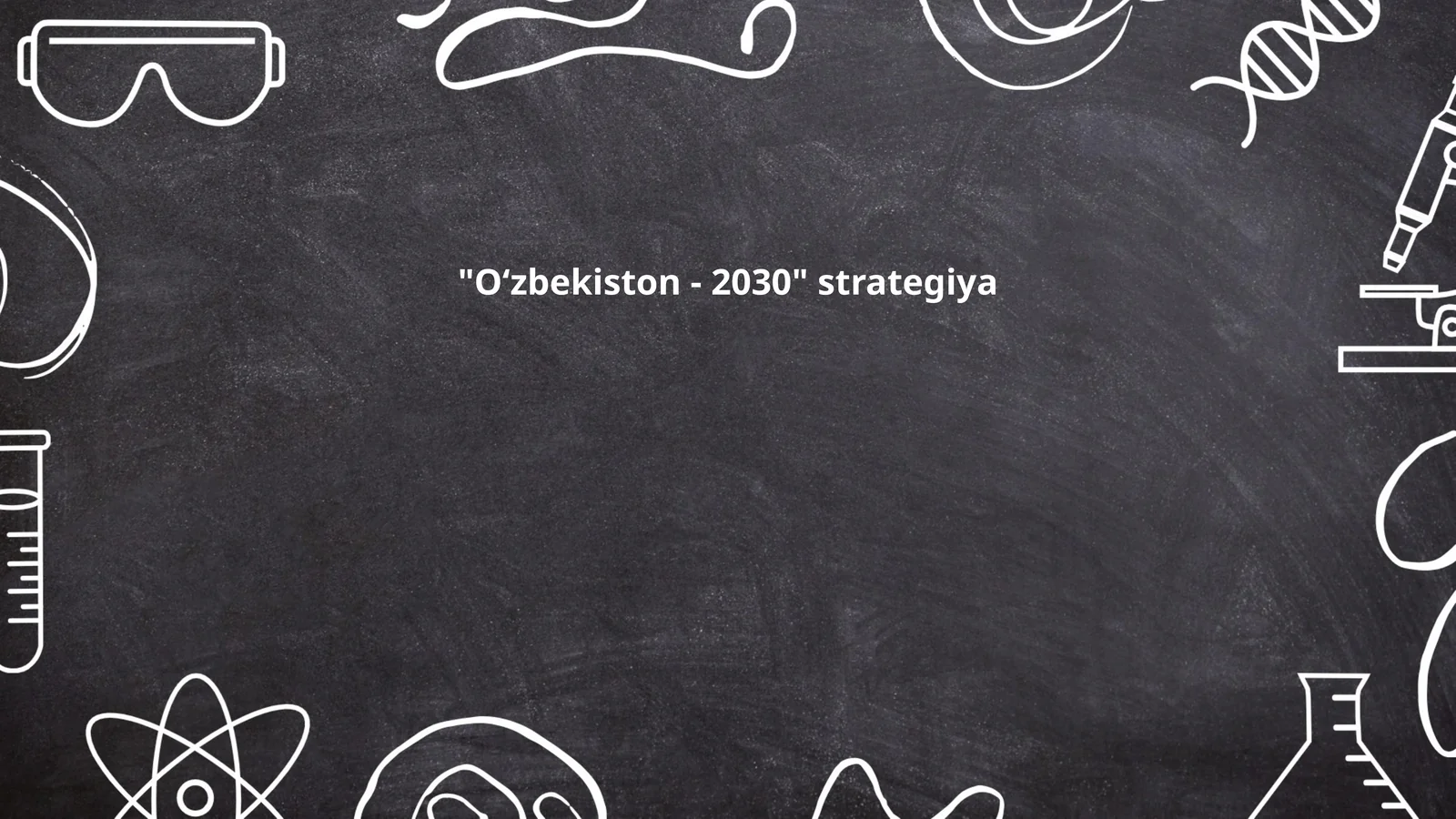 "Oʻzbekiston - 2030" strategiya