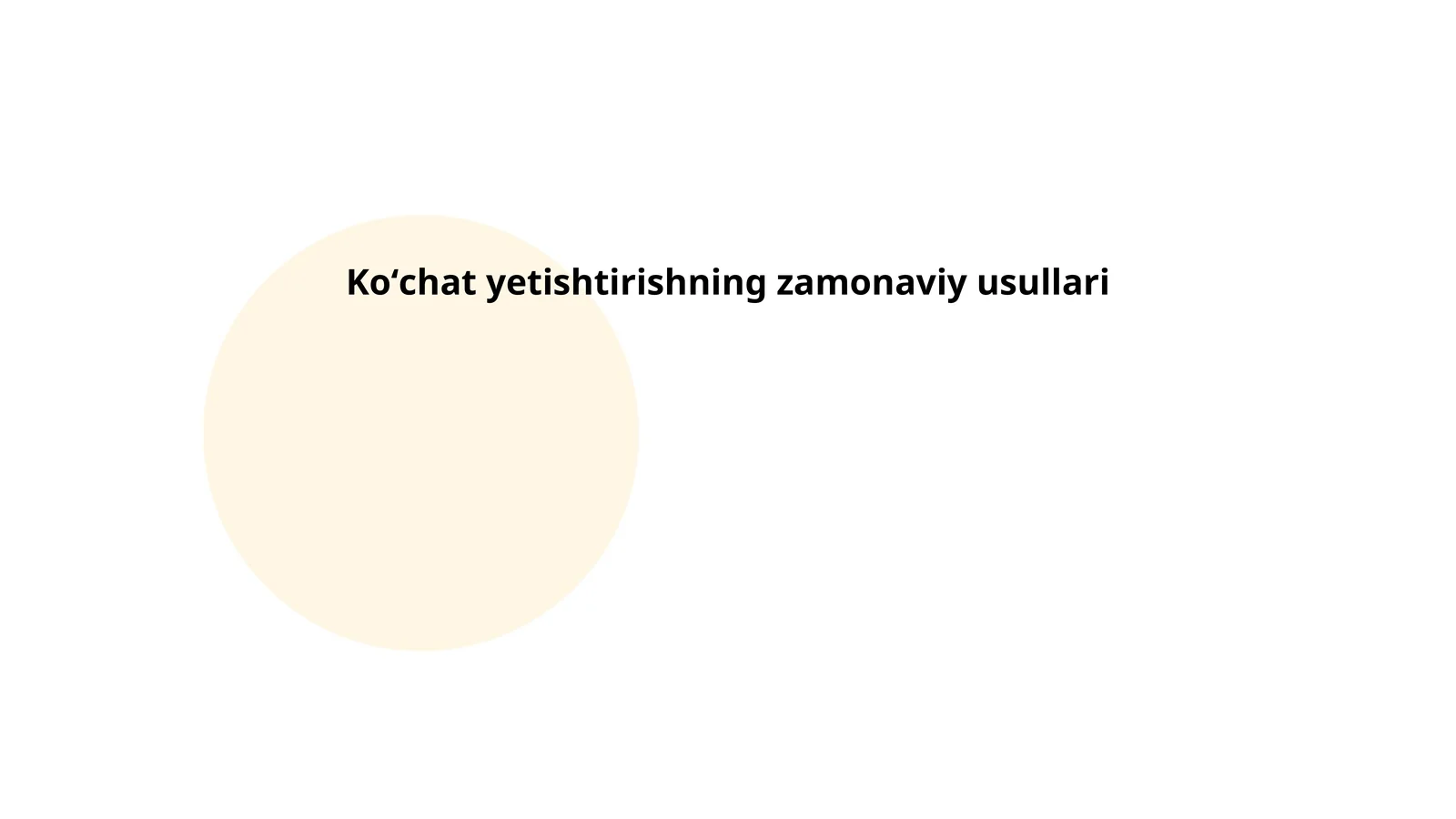 Tomchilatib sug'orish tizimi