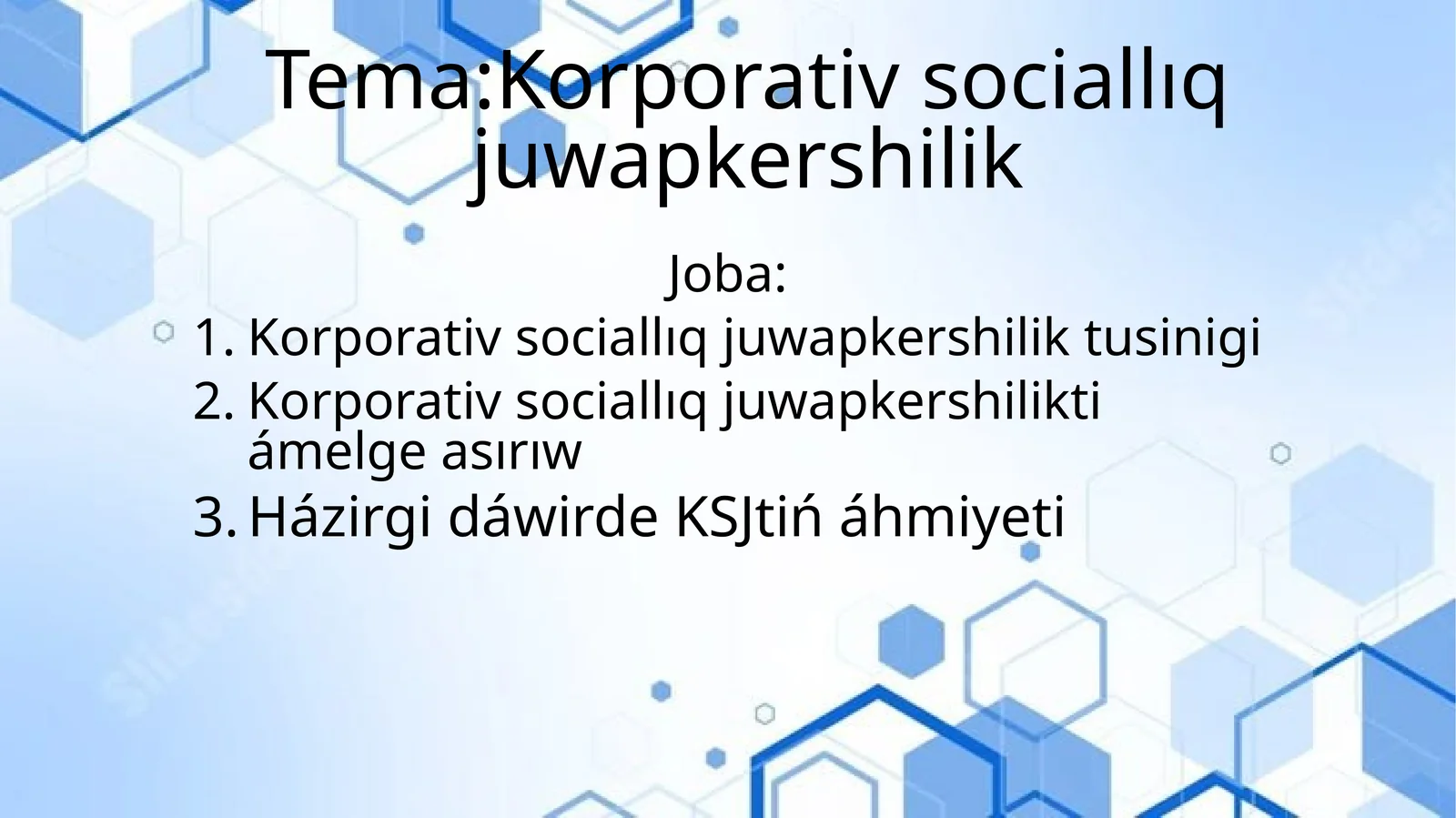 Korporativ socialliq juwapkershilik