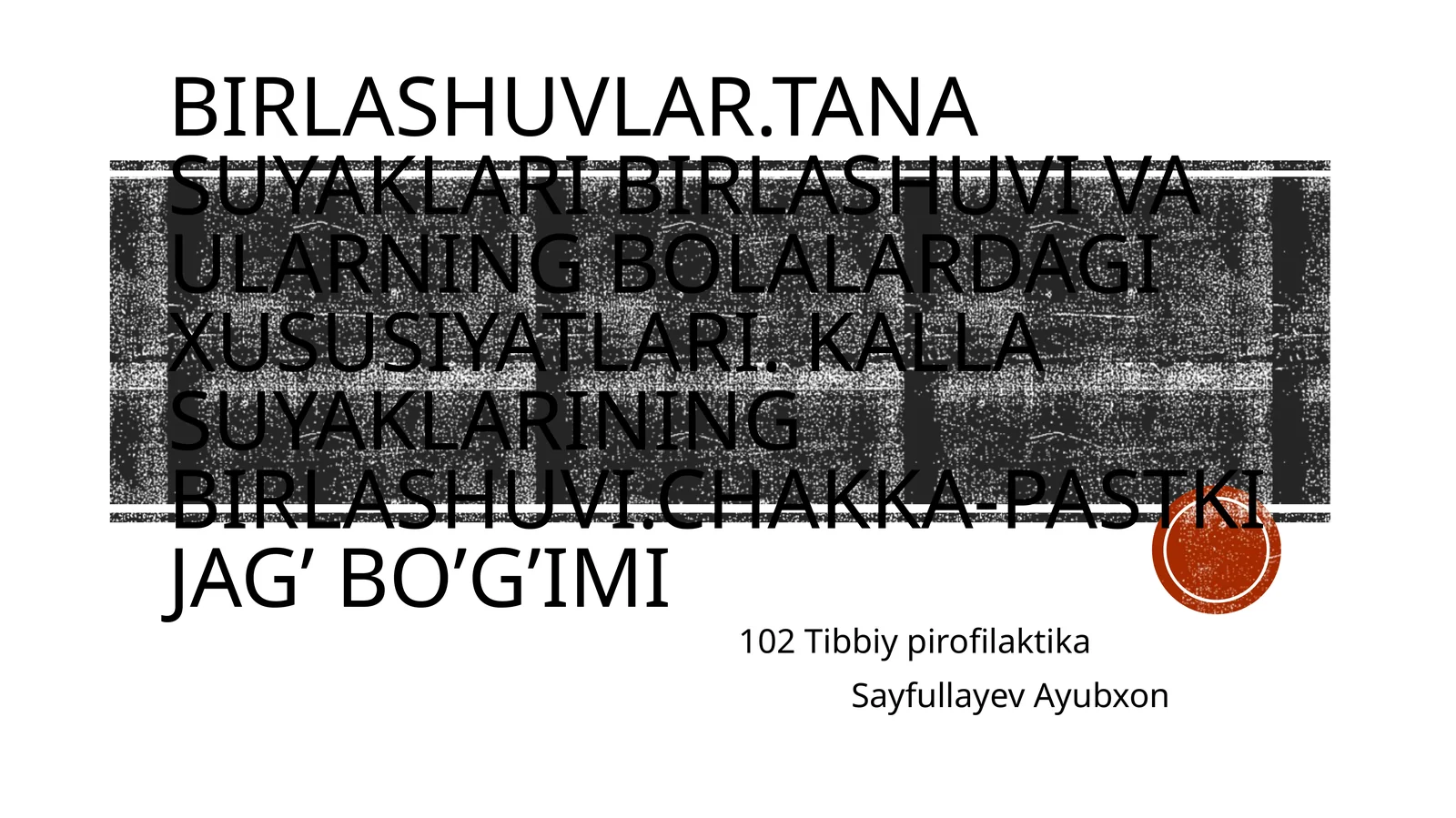 Suyaklarning birlashuvi