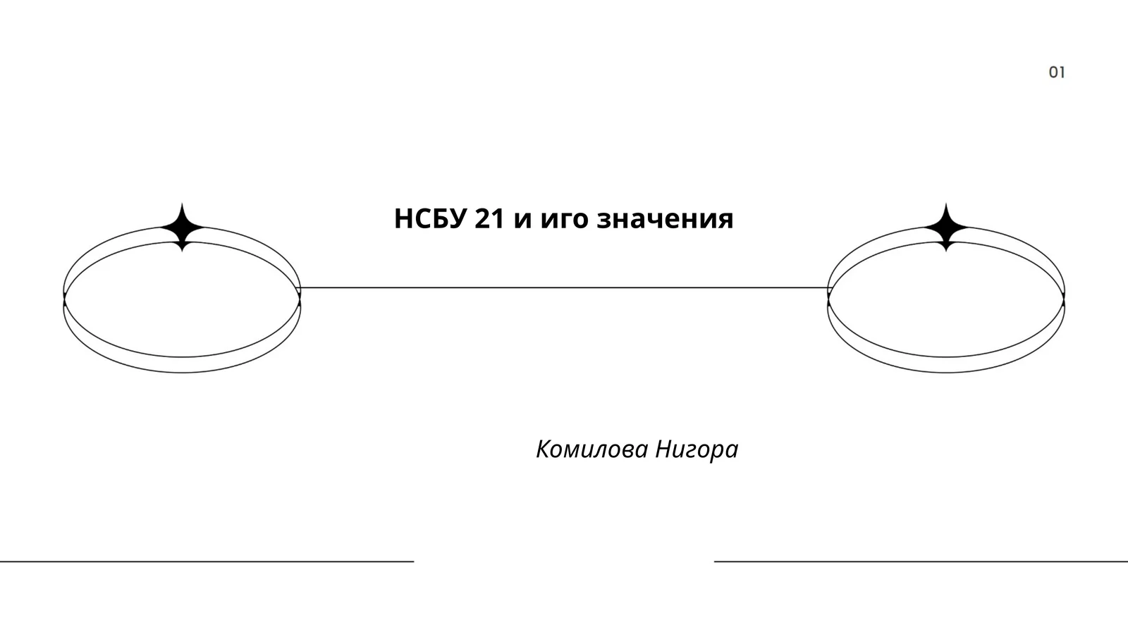 НСБУ 21 и иго значения
