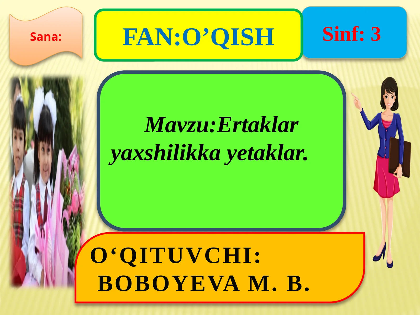 Ertaklaryaxshilikkayetaklar