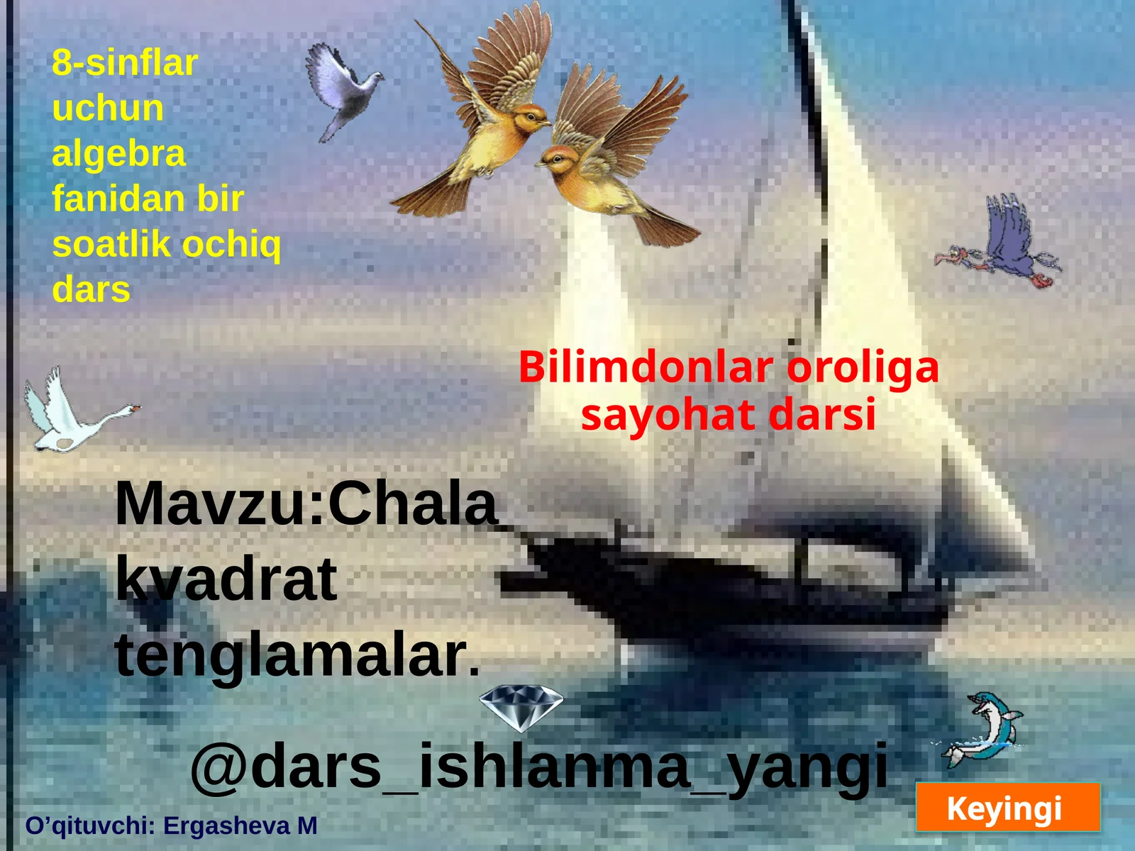 Chala kvadrat tenglamalar