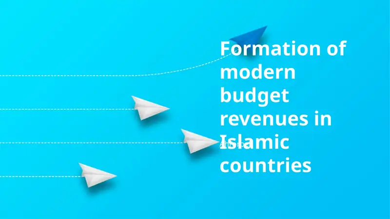 Formation of modern budget revenues in Islamic countries