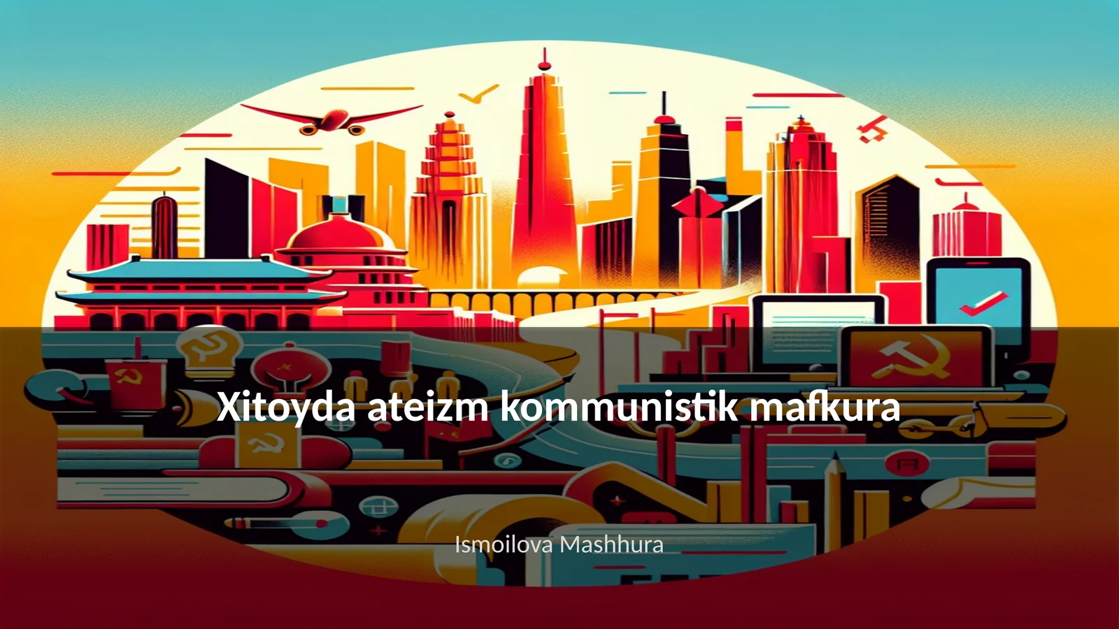 Xitoyda ateizm kommunistik mafkura