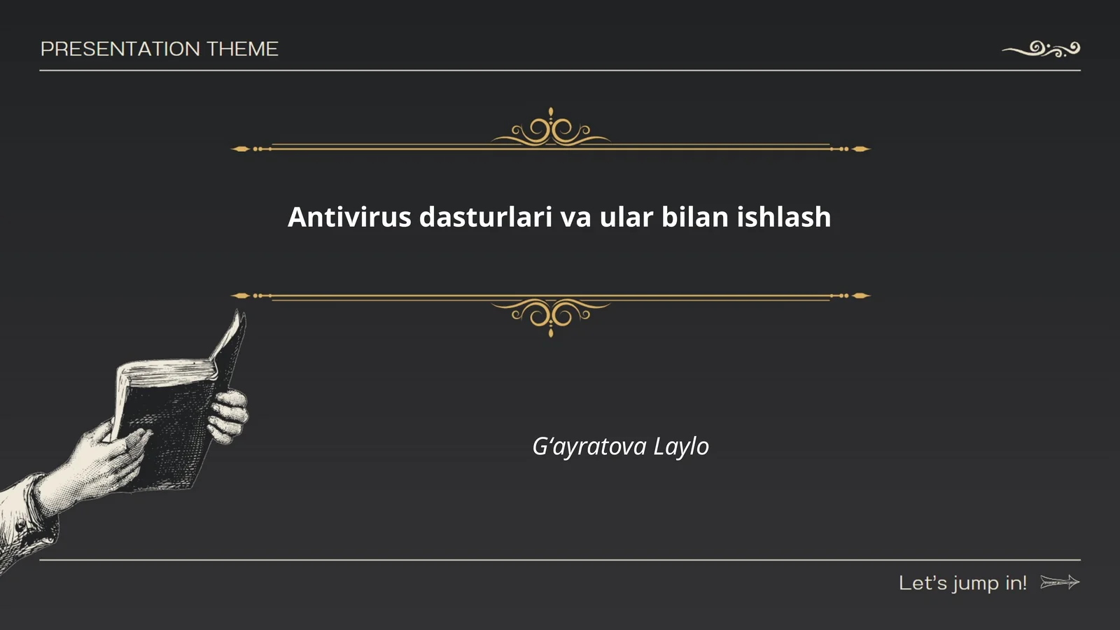 Antivirus dasturlari va ular bilan ishlash