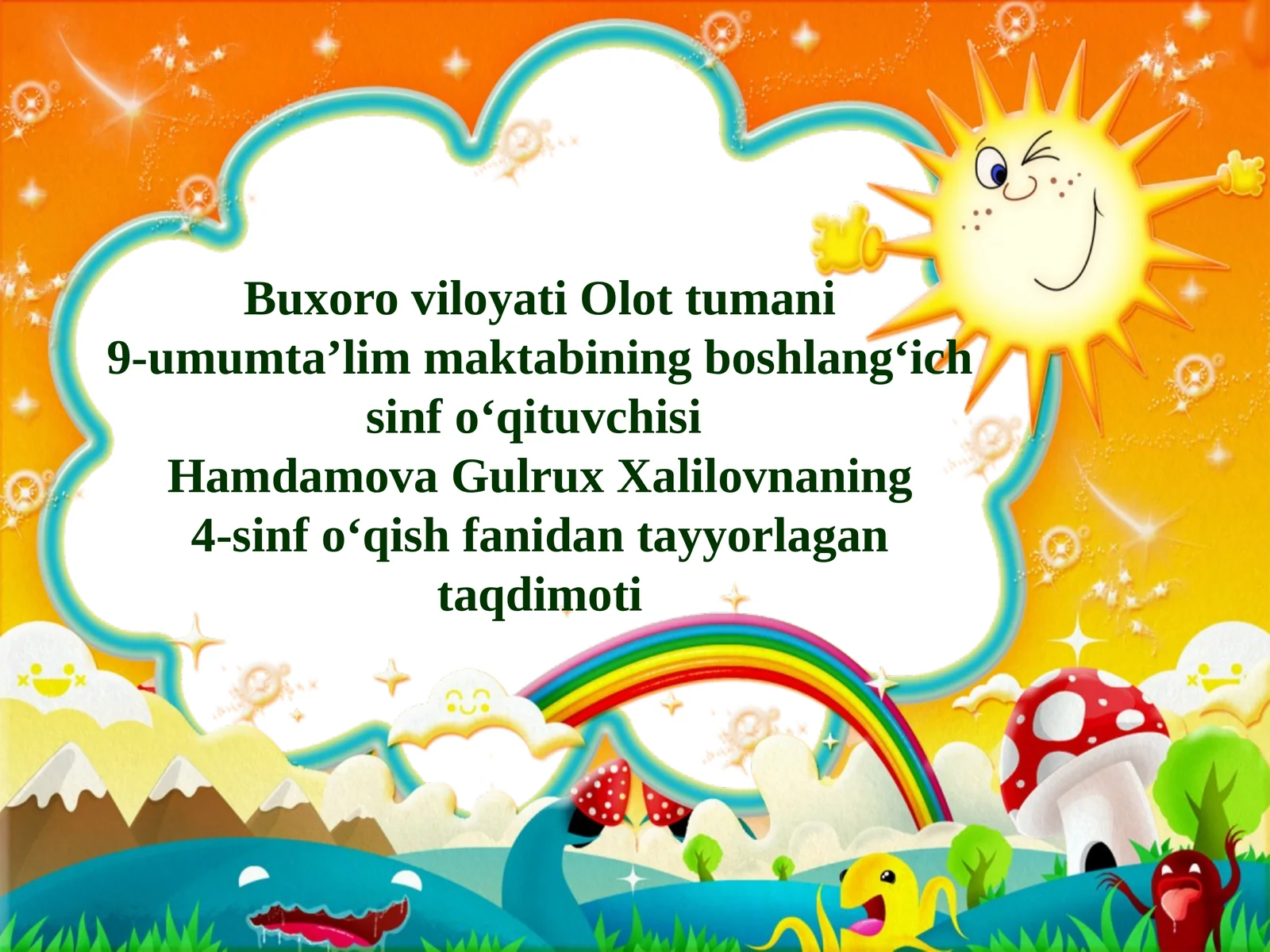 “Qovun sayli” (2-qism)