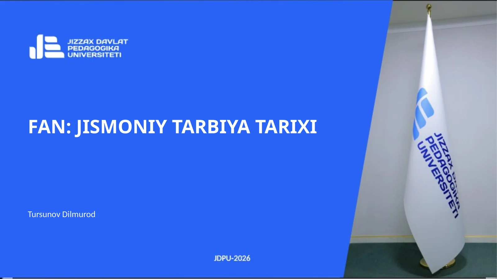 JISMONIY TARBIYA TARIXI
