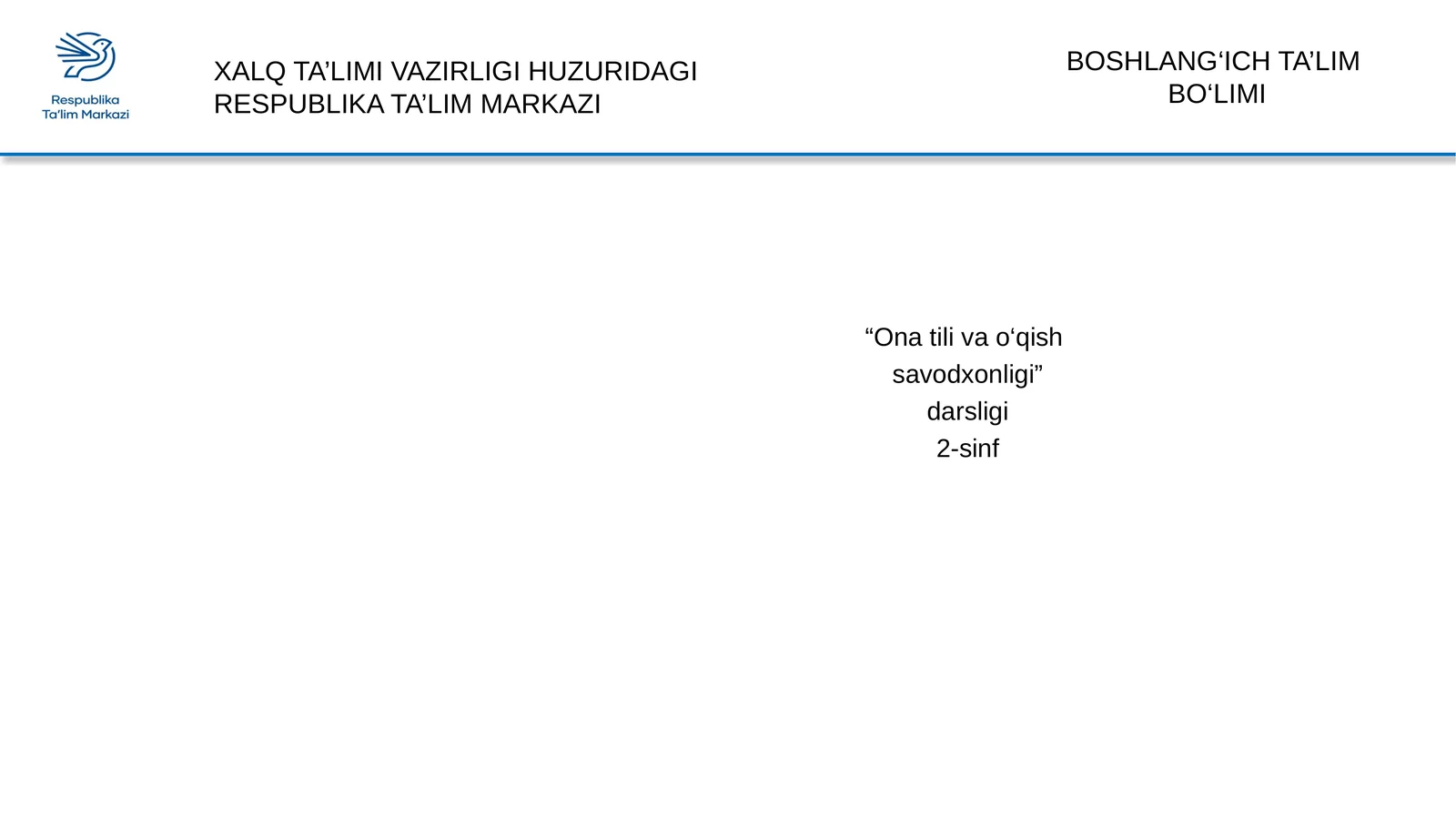 “Tug‘ilgankuning bilan”