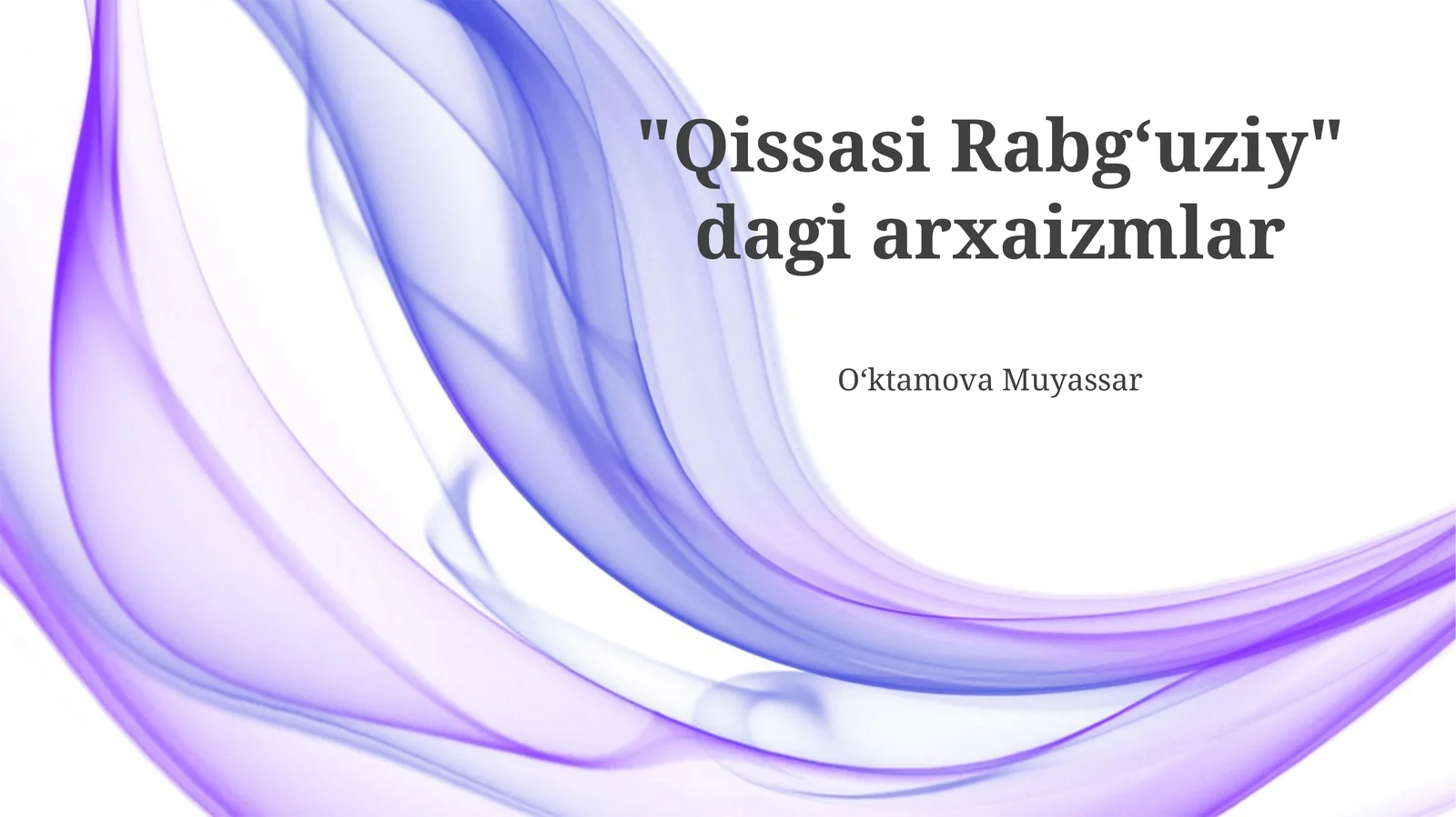 Qissasi Rabg'uziy