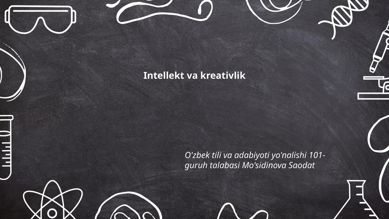 Intellekt va kreativlik
