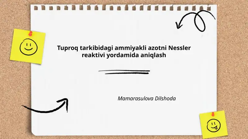 Nessler reaktivining kimyoviy tarkibi