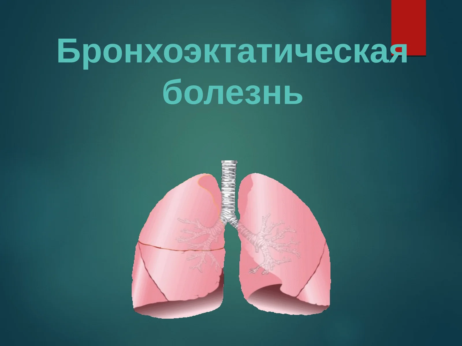 БРОНХОЭКТАТИЧЕСКАЯ БОЛЕЗНЬ