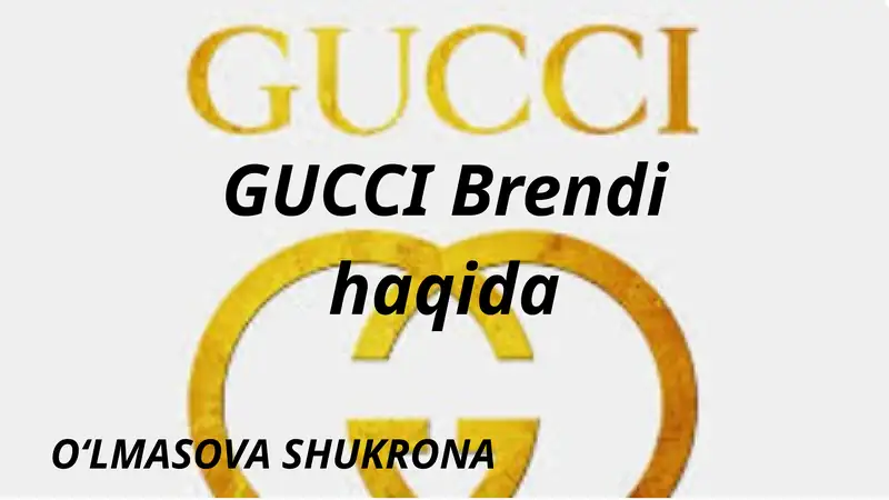 GUCCI Brendi