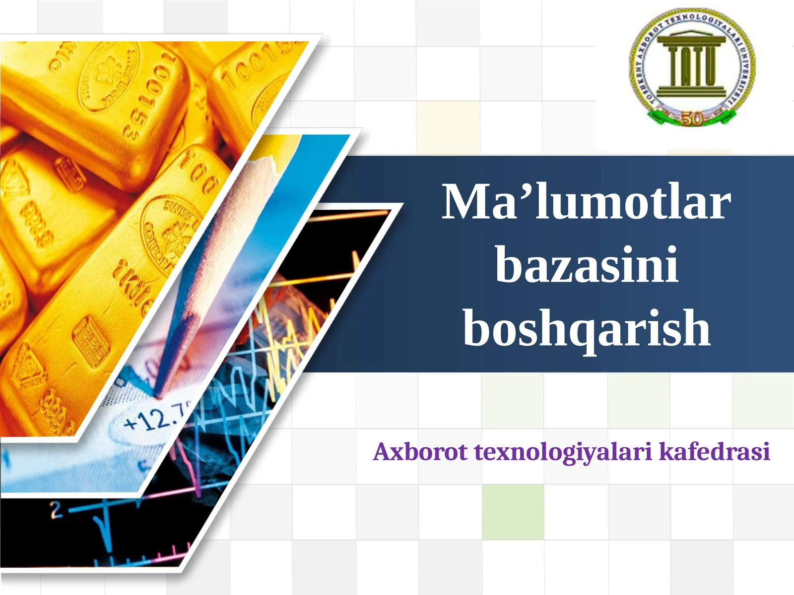 SQLda standart funksiyalar, qo’shimcha operatorlar orqali ma’lumotlar yozish, o’zgartirish va o’chirish