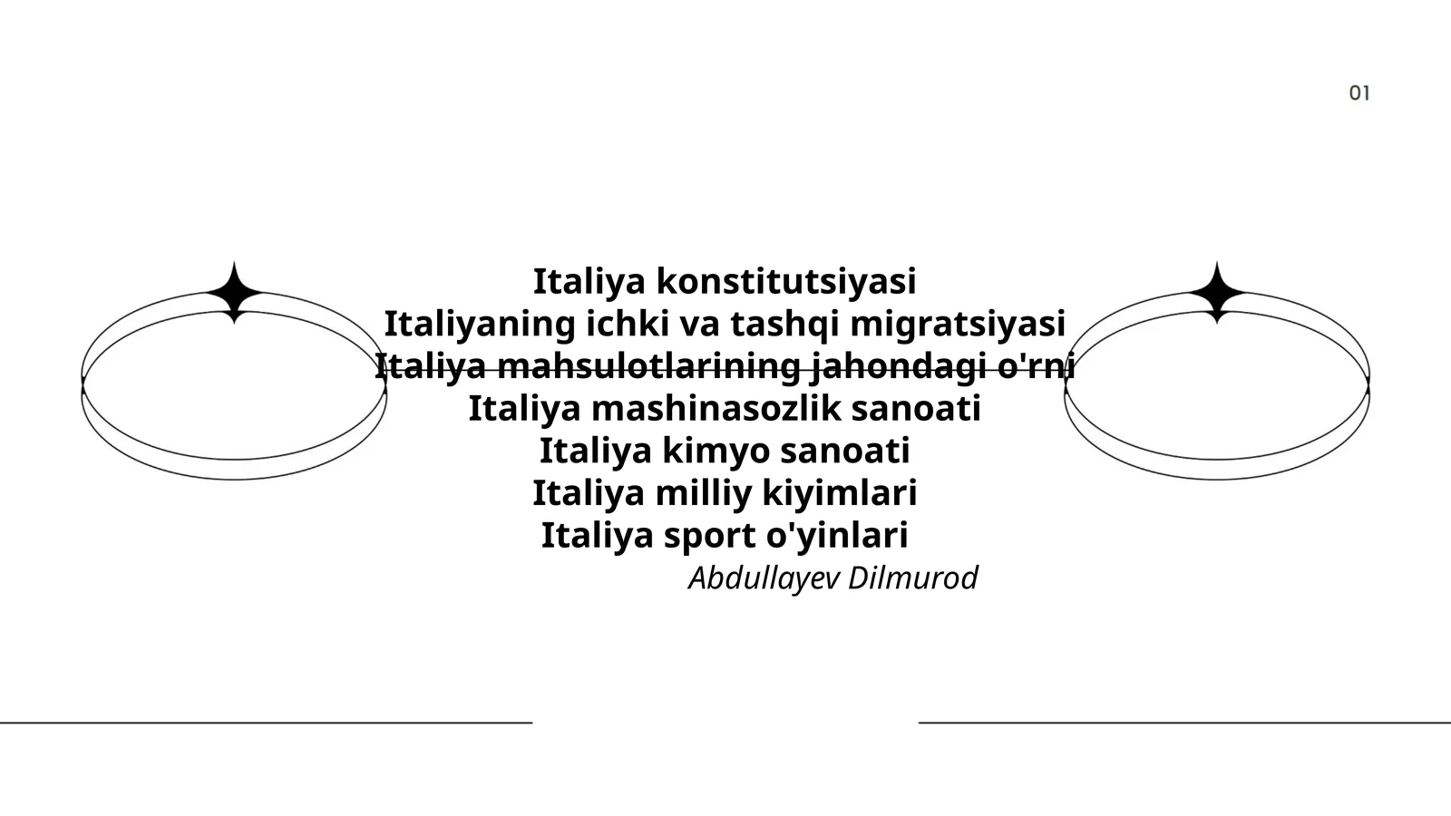 Italiya Milliy Kiyimlari