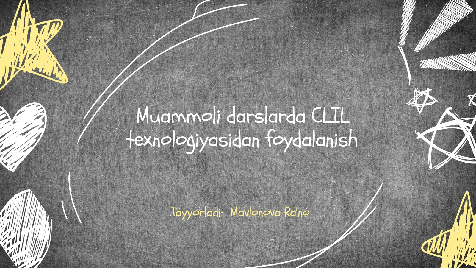 Muammoli darslarda CLIL texnologiyasidan foydalanish