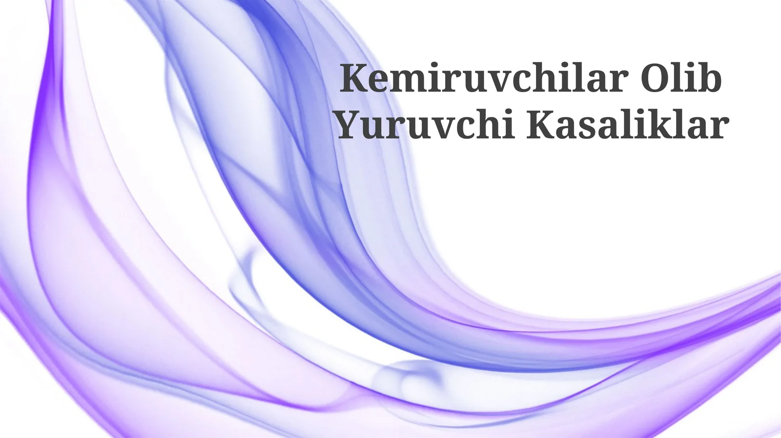 Kemiruvchilar Olib Yuruvchi Kasaliklar