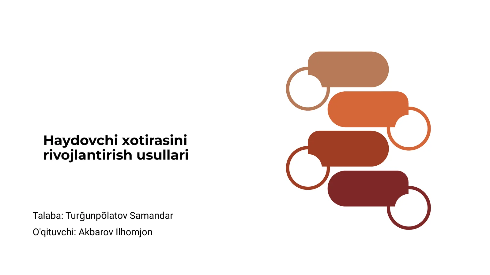 Haydovchi xotirasini rivojlantirish usullari