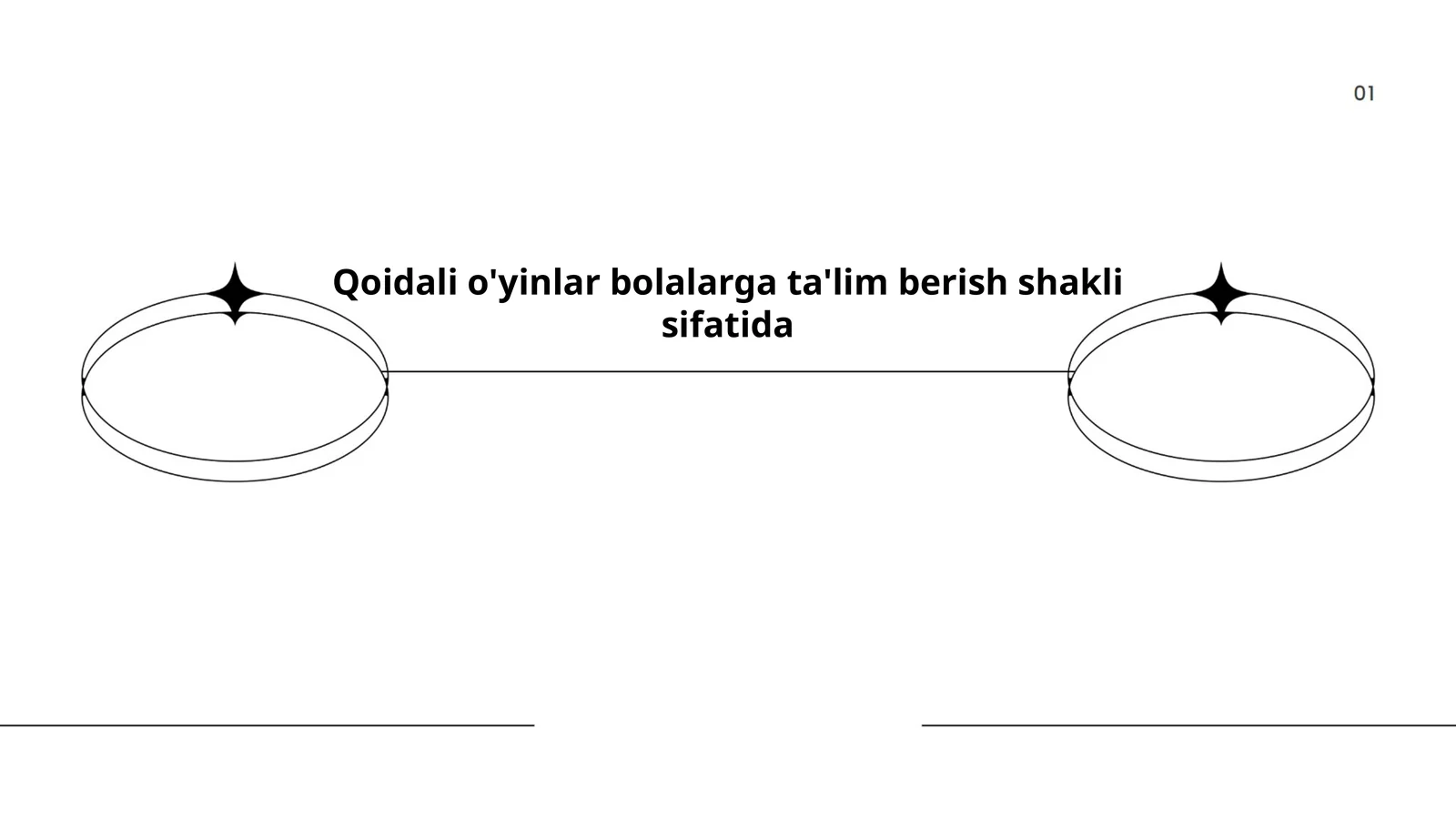 Qoidali o'yinlar bolalarga ta'lim berish shakli sifatida