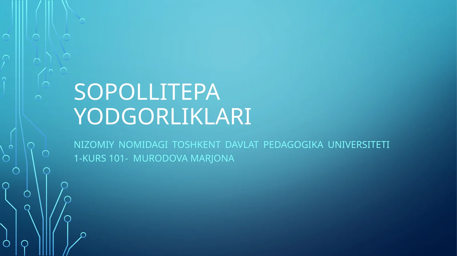 Sopollitepa yodgorliklari