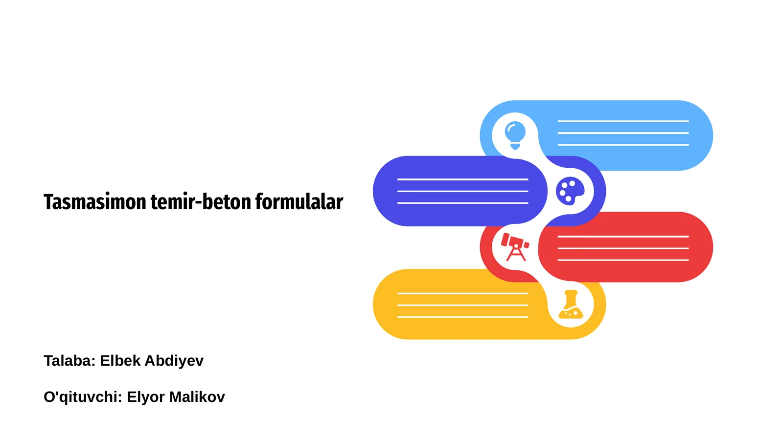 Tasmasimon temir-beton formulalar
