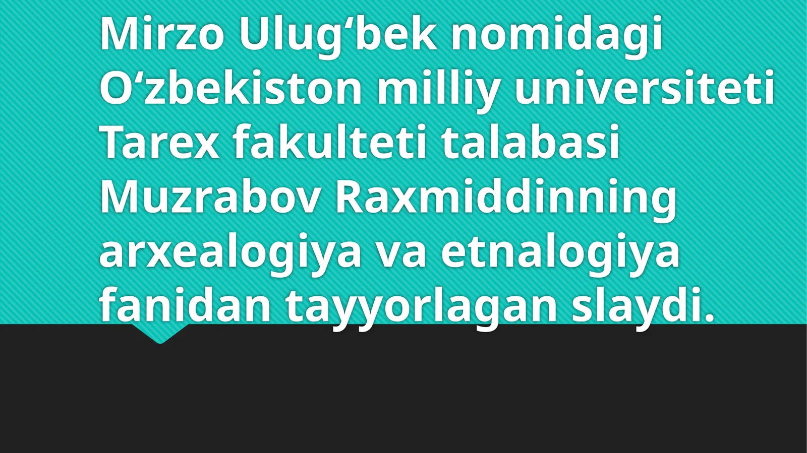 Turkmanlar va qozoqlar: bayramlar oʻyinlari