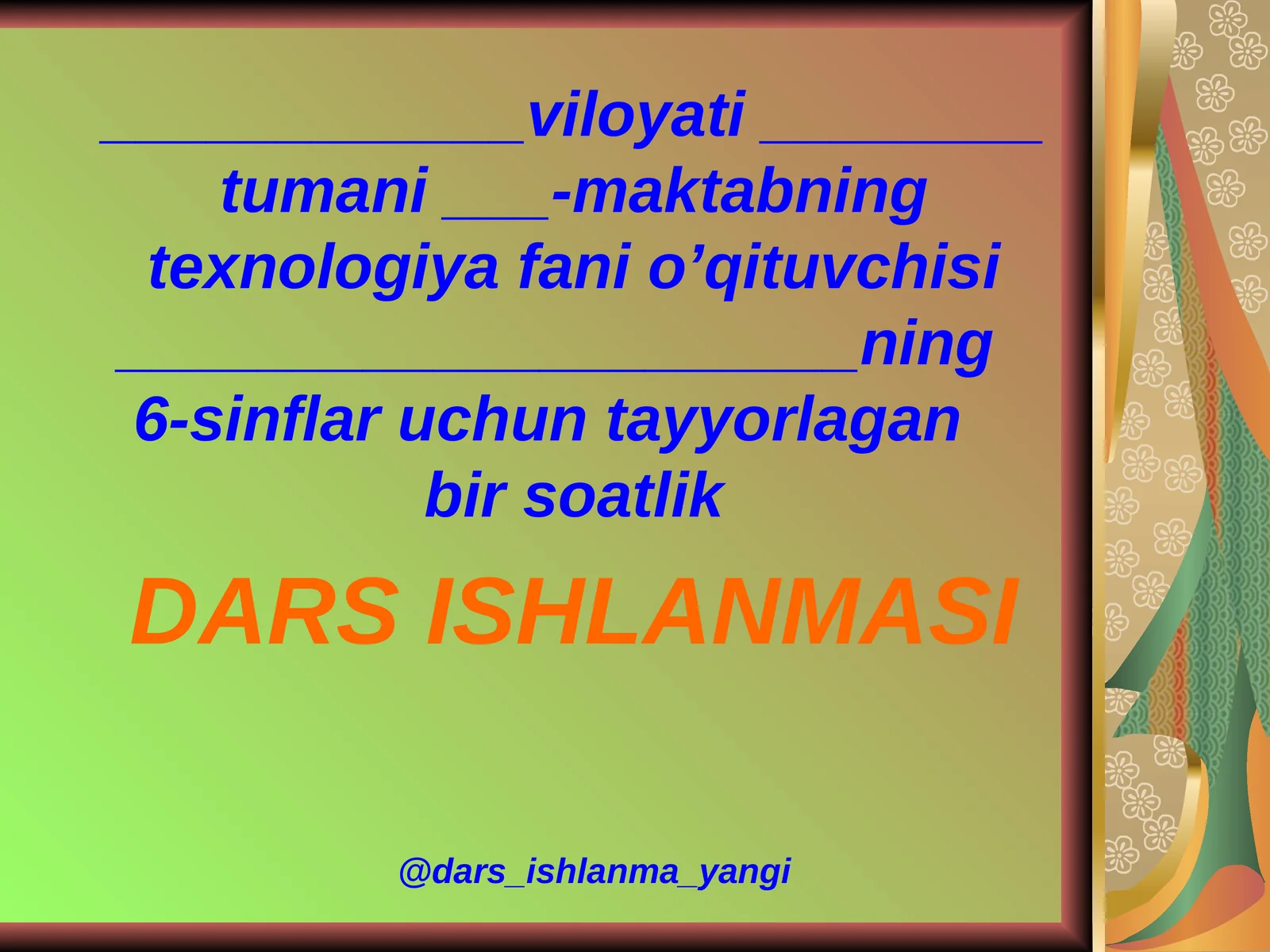 Yubka chizmasini chizish