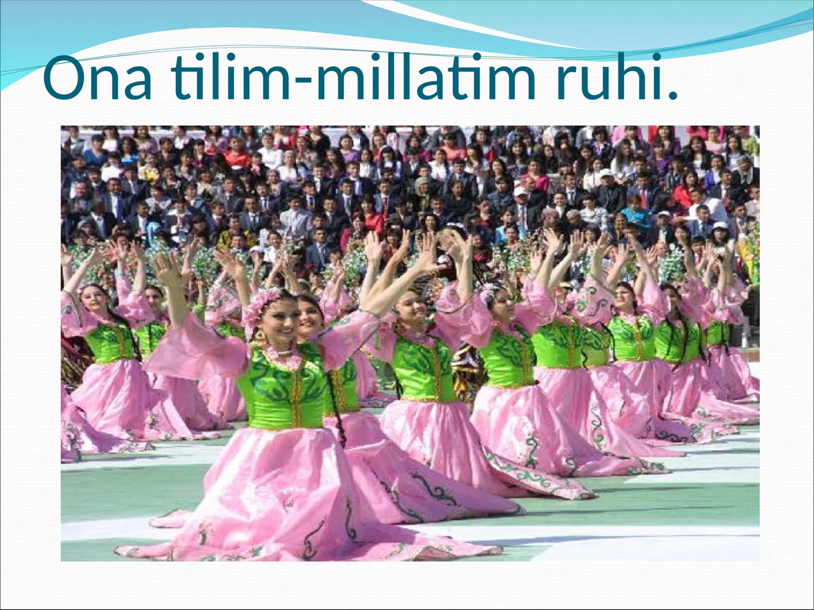 Ona tilim- millatim ruhi
